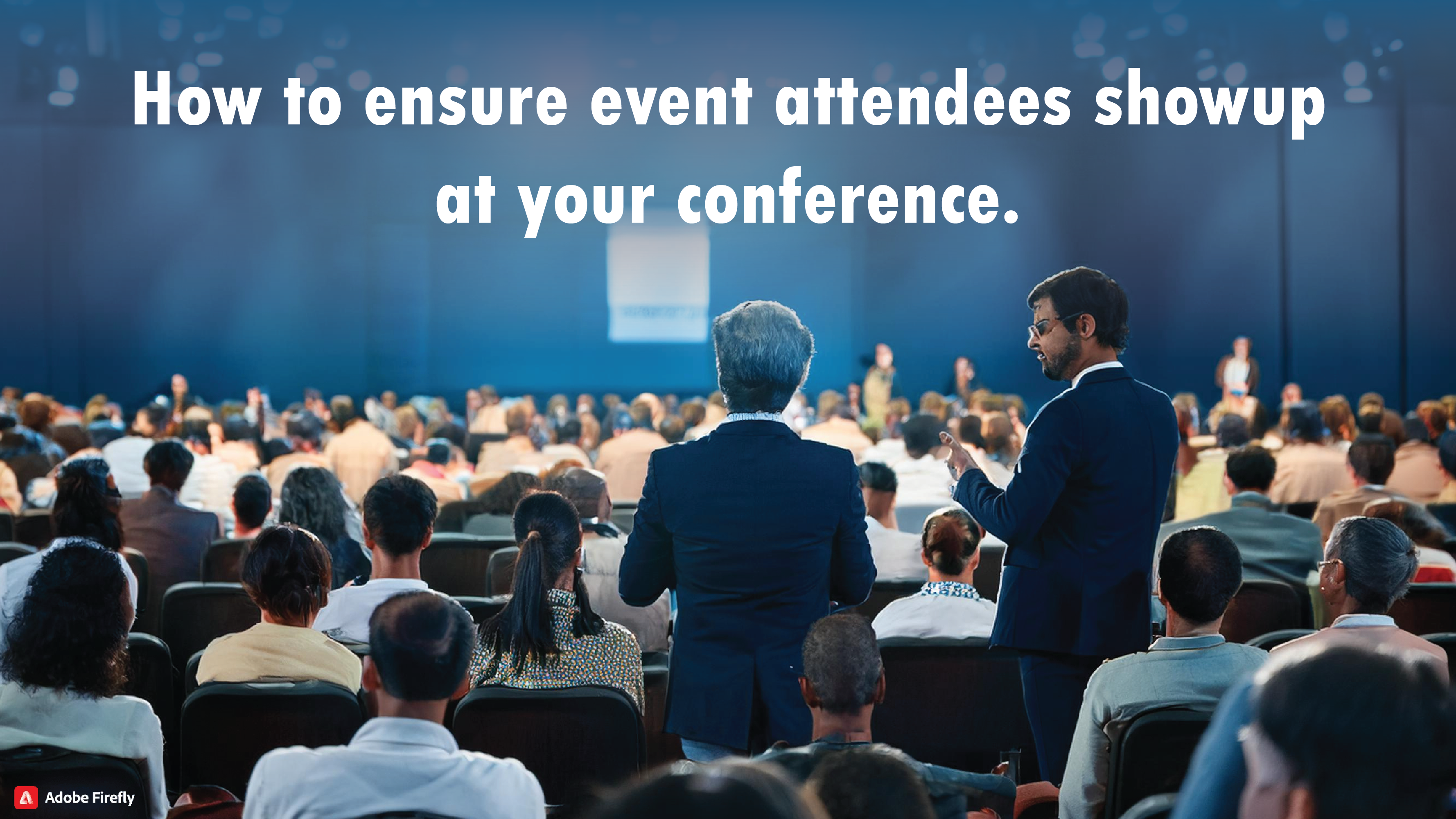 How To Ensure Event Attendees Showup At Your Conference